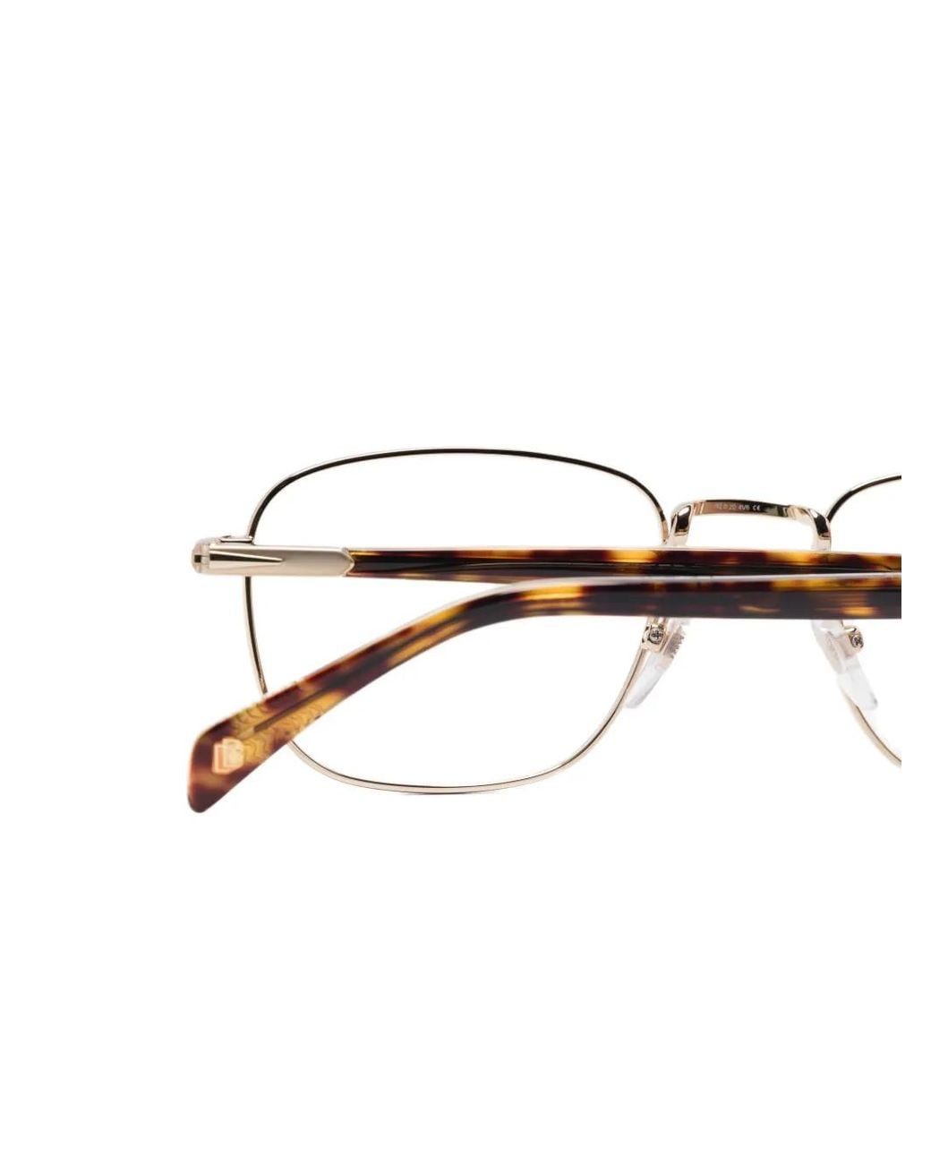 David Beckham Natural Rectangle-Frame Glasses