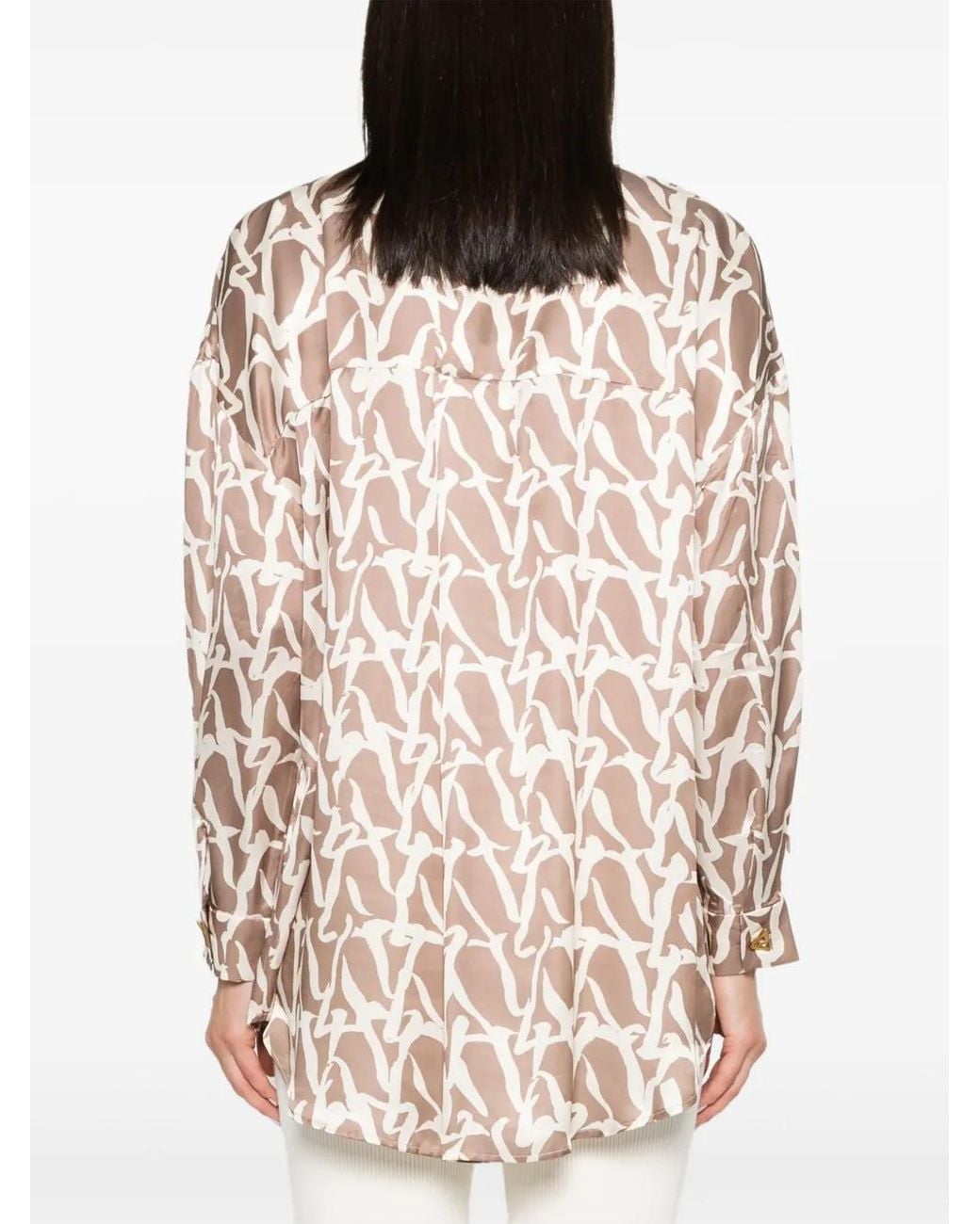 Aeron White Julia A-Monogram Shirt