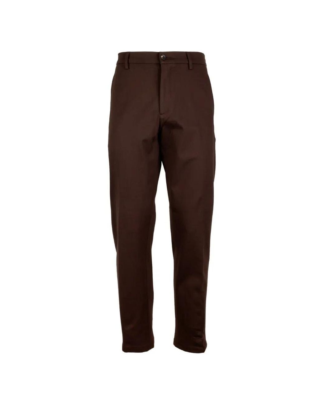 Siviglia Brown Chino Trousers for men