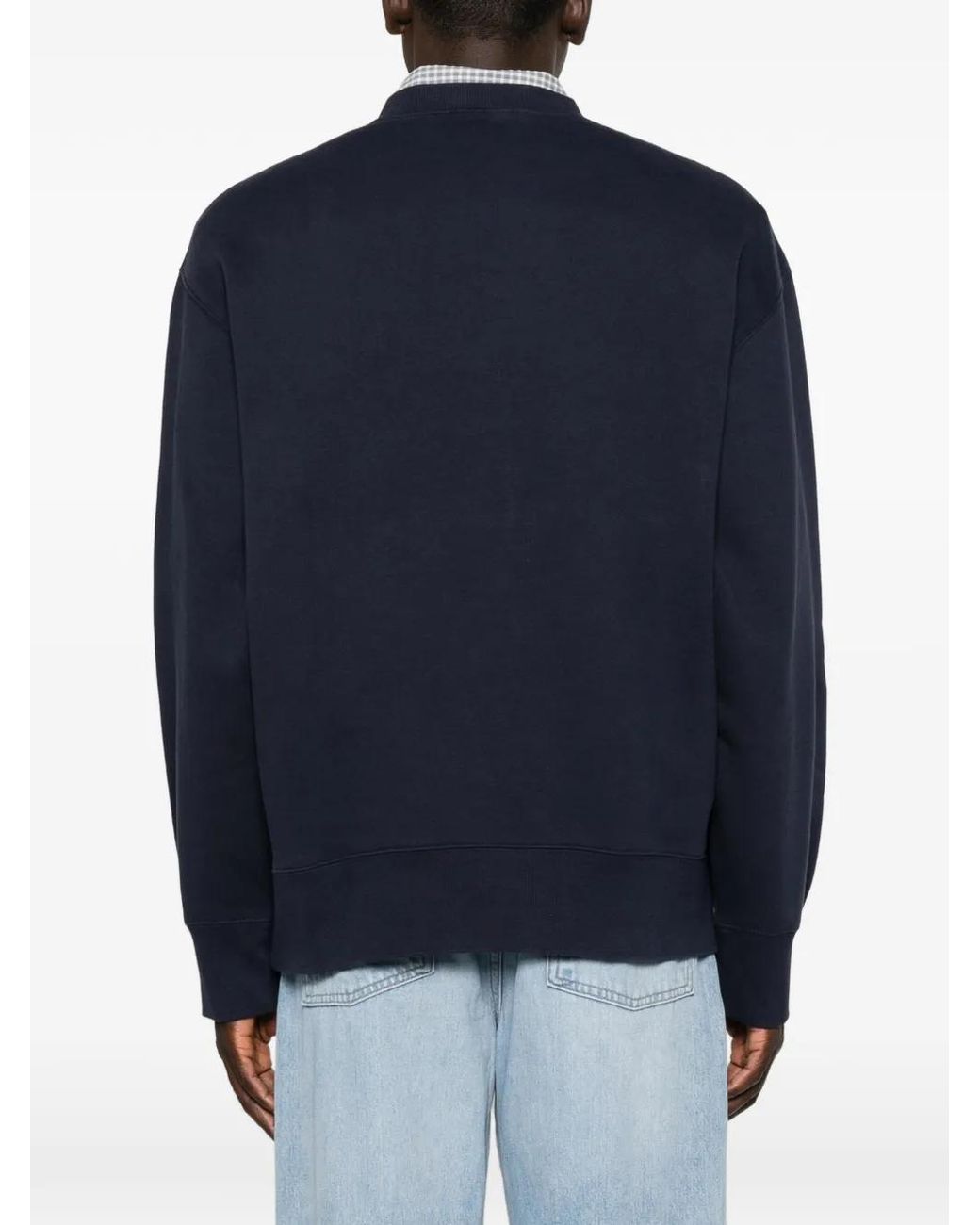 Carhartt Blue Pull En Coton for men