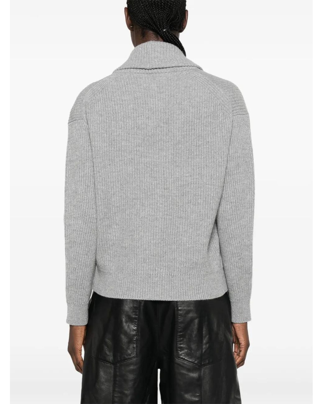 Forte_forte Gray Long-Sleeves Cardigan