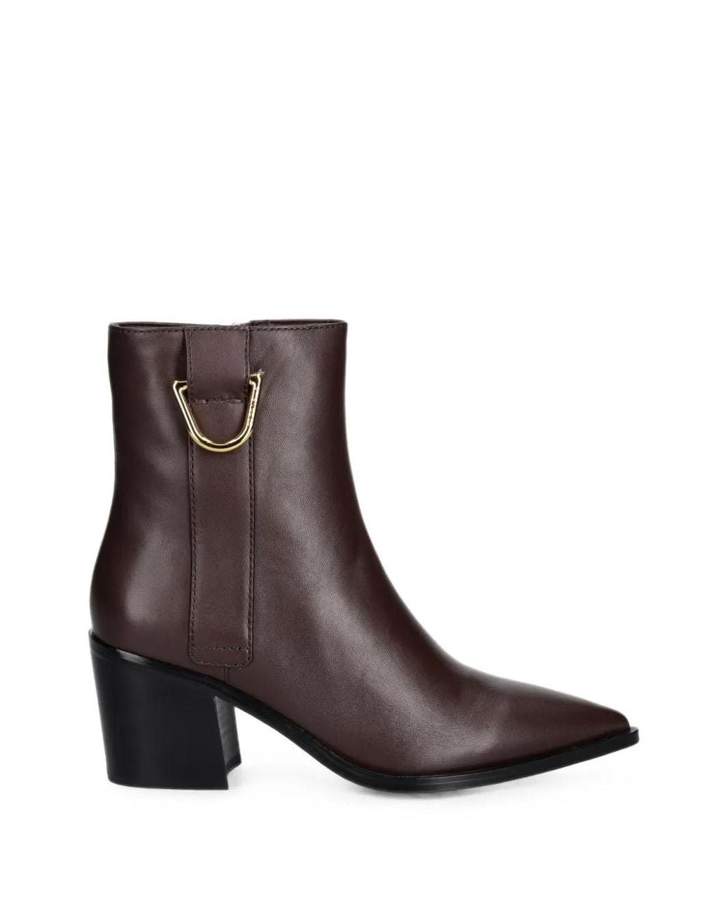 Coccinelle Brown Pointed-Toe Buckled Boots