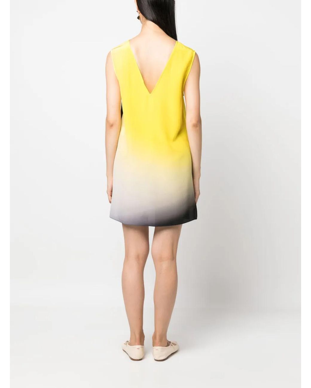 Vestido Con Efecto Degradado Gauchère de color Black