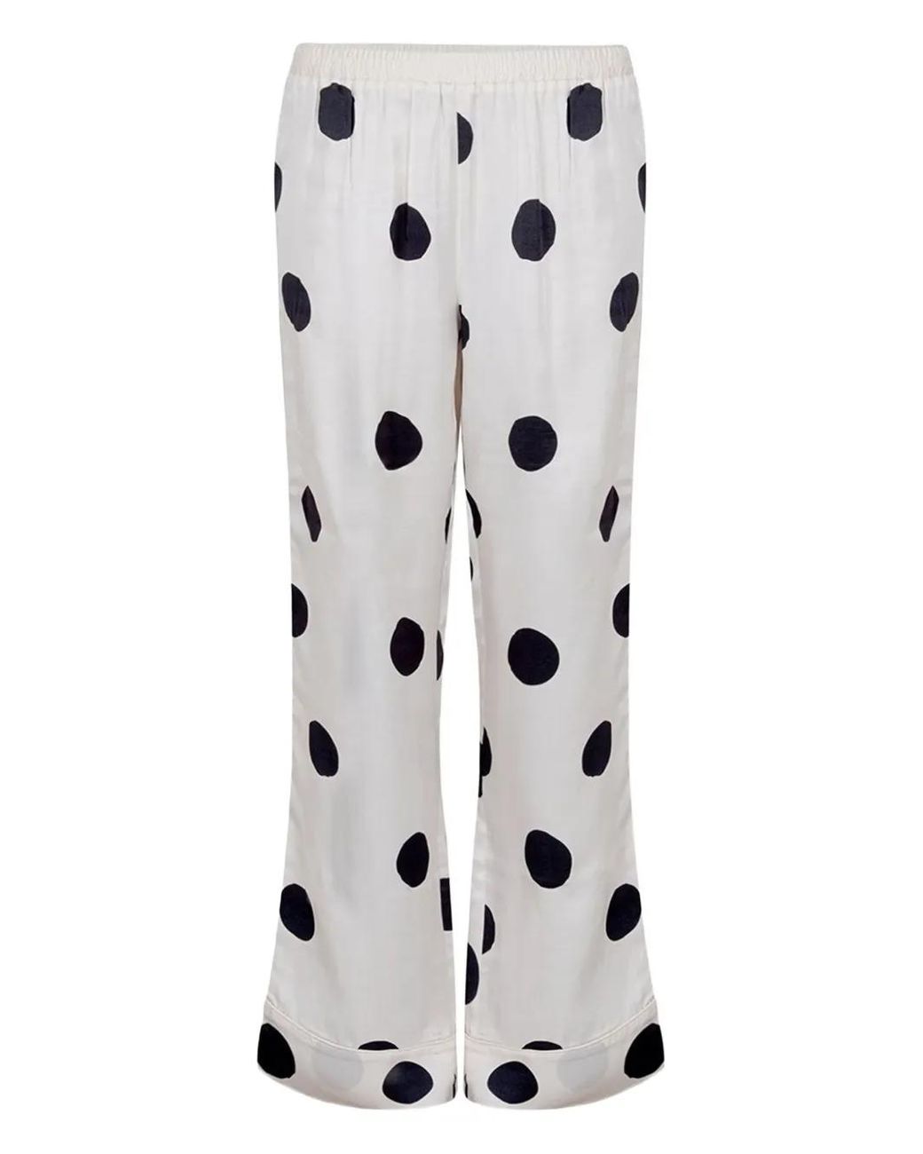 LoveStories White Billy Polka-Dot Pyjama Pants