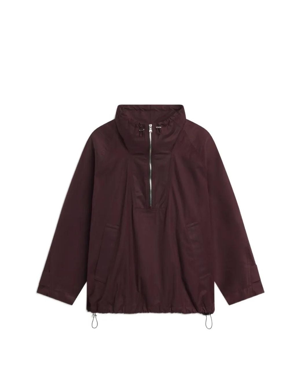 Agolde Red Coulson Half-Zip Jacket