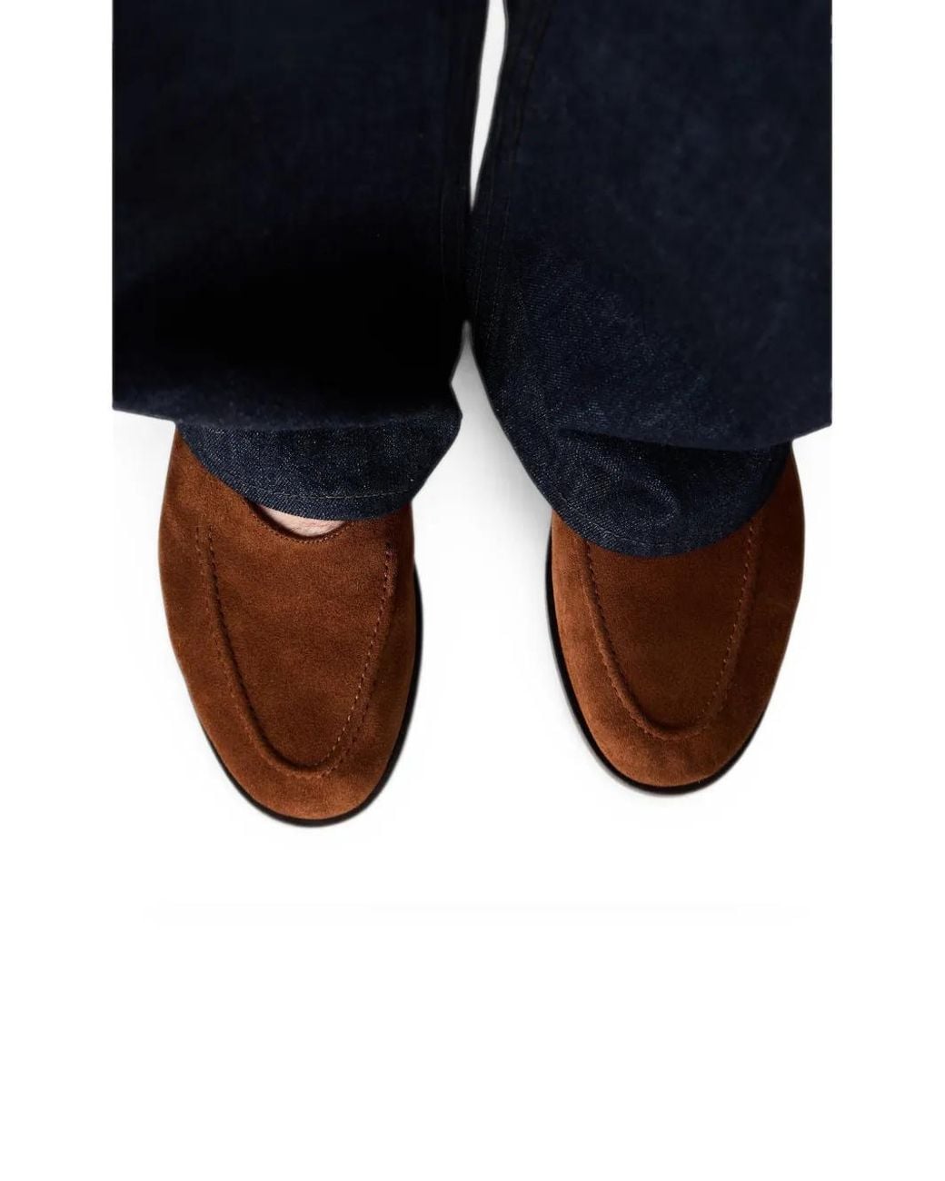 Hereu Brown Juliol Suede Loafers