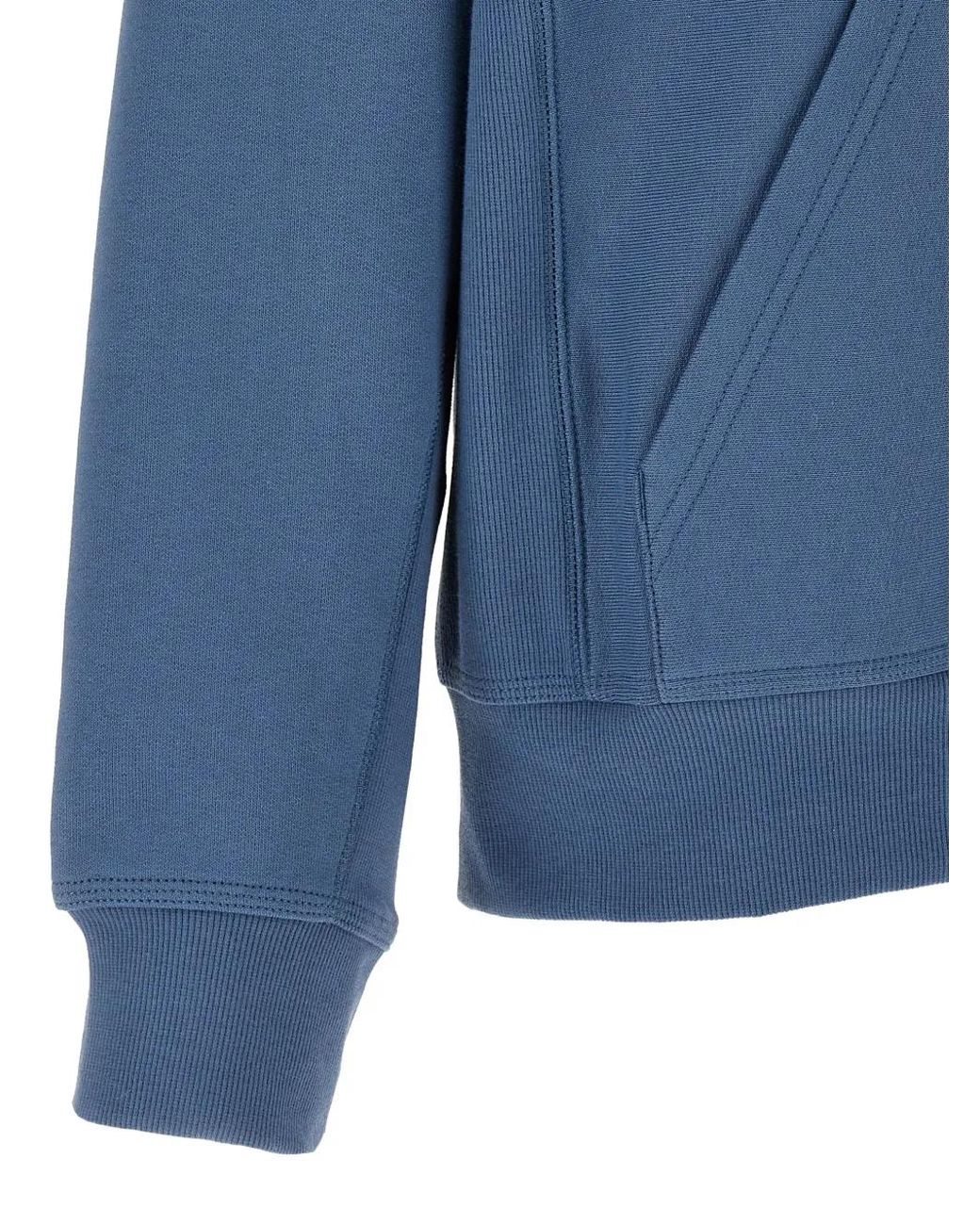 Carhartt Blue American Script Hoodie for men