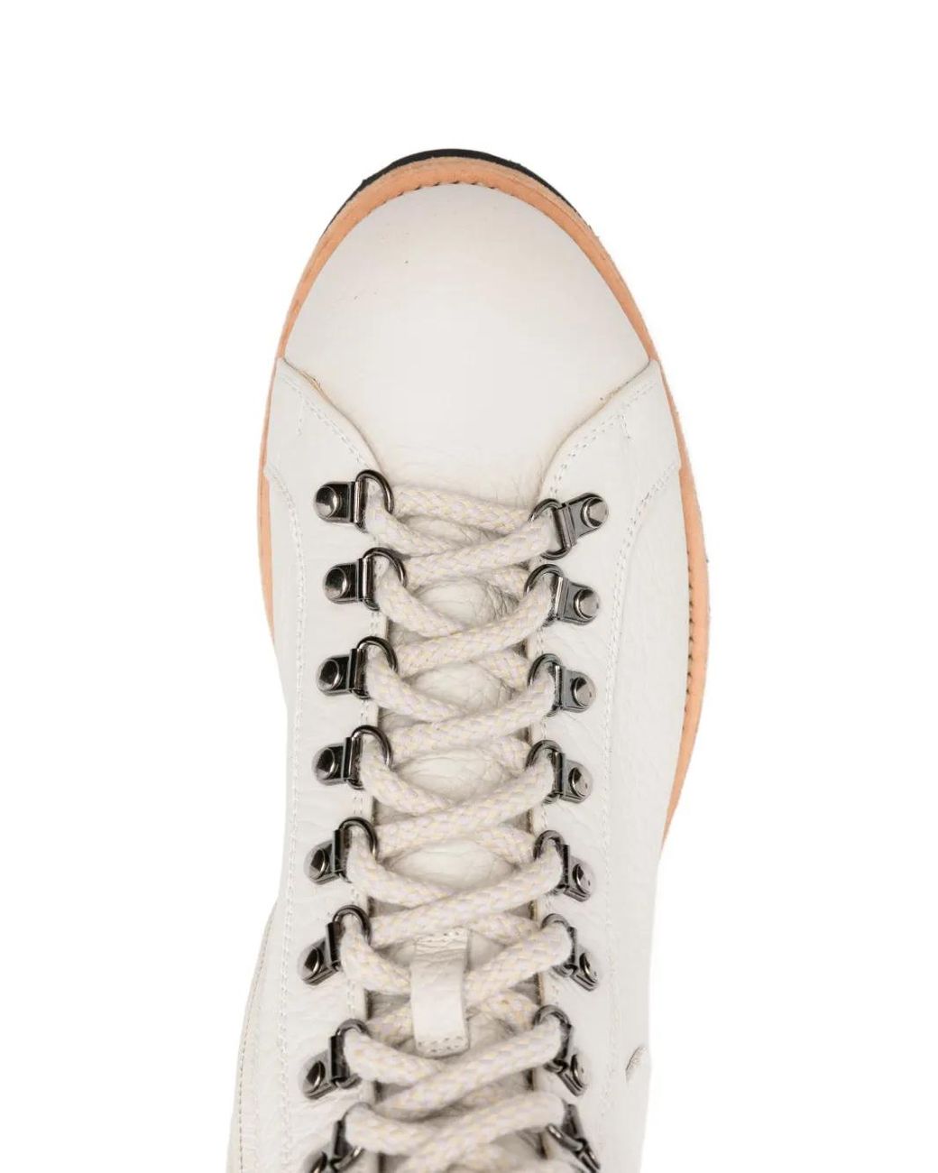 Eleventy Natural Lace-Up Leather Boots for men