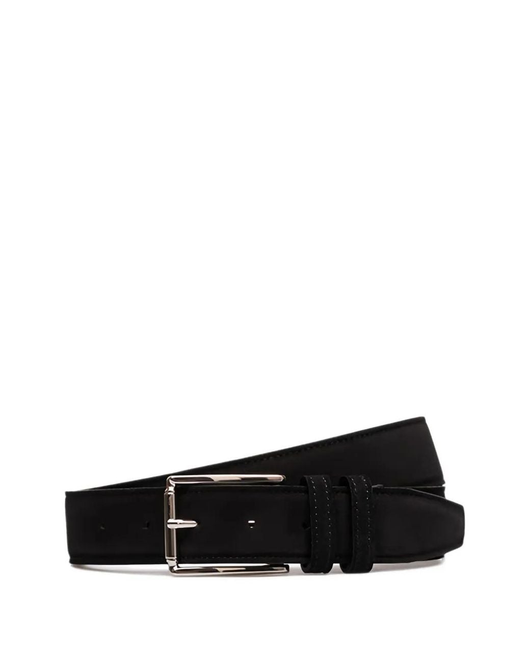 Kiton White Buckle-Fastening Belt for men