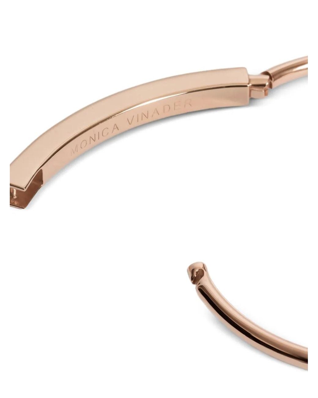 Monica Vinader White Mv Linear Bangle
