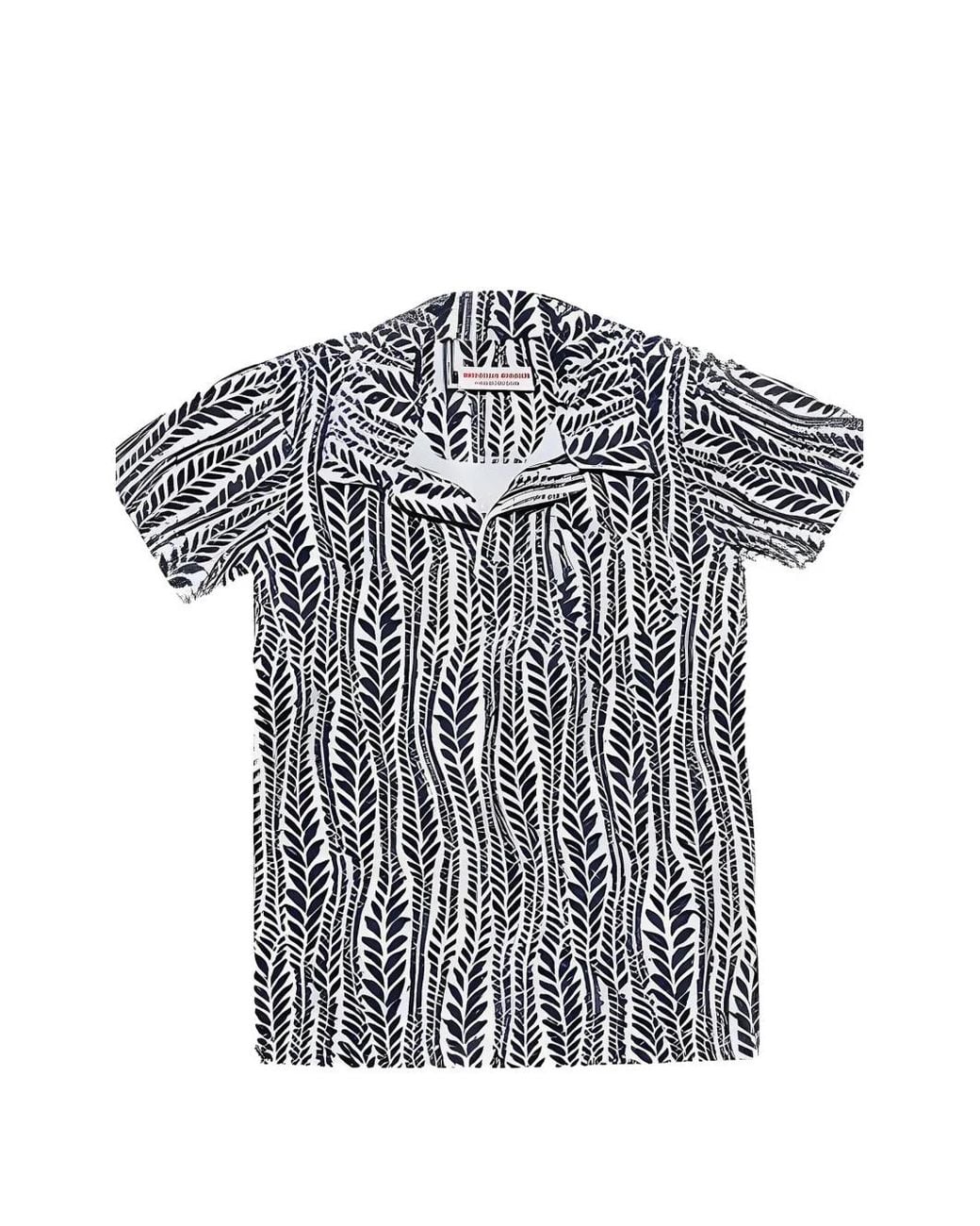 Orlebar Brown White Digby Printed Polo Shirt