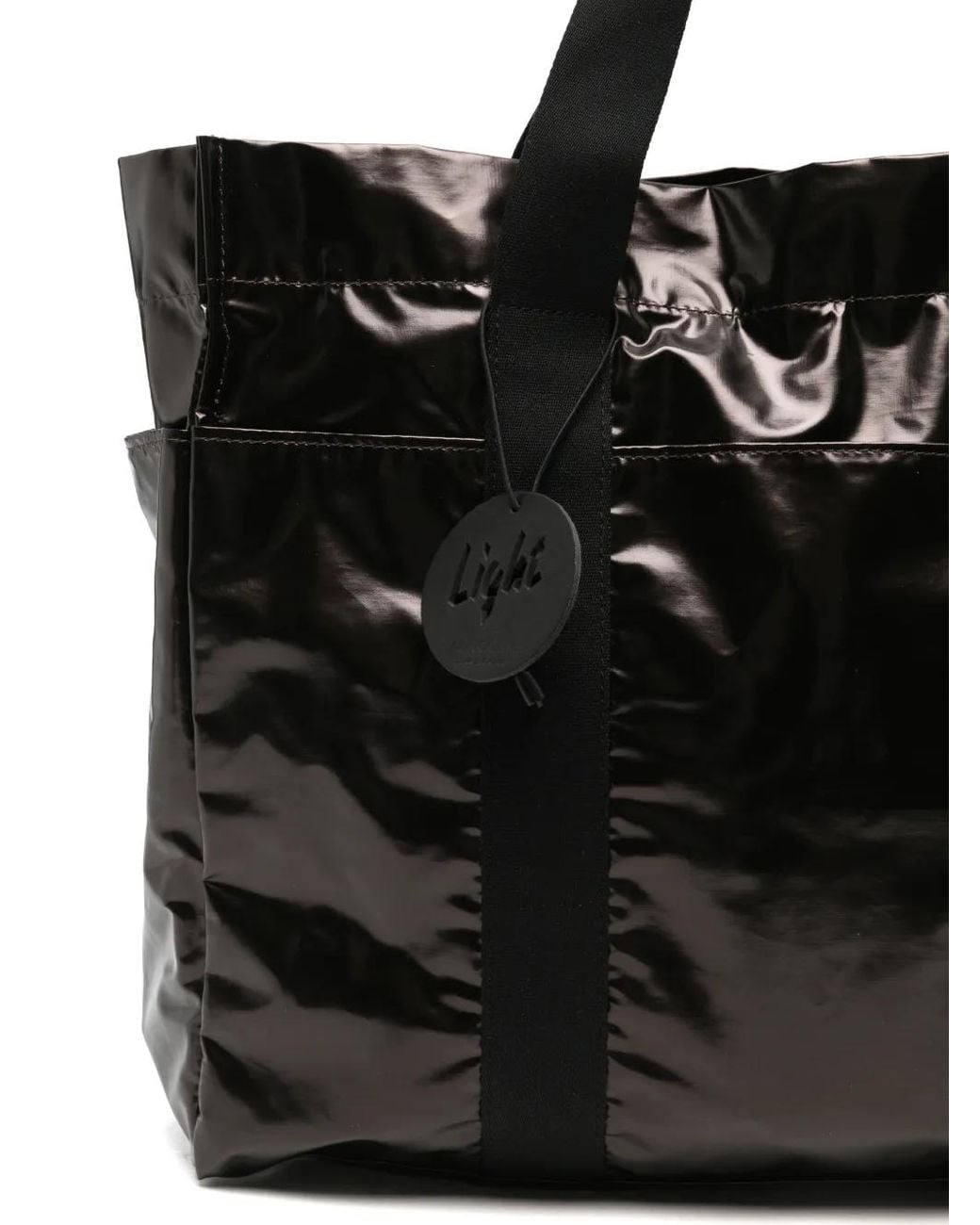 Jack Gomme Black Cabas Caly Enduit