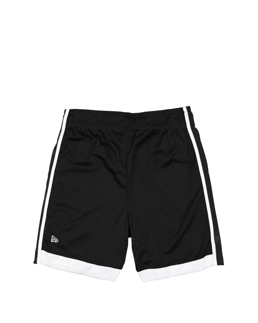 KTZ Black Chicago Bulls Nba Mesh Track Shorts for men