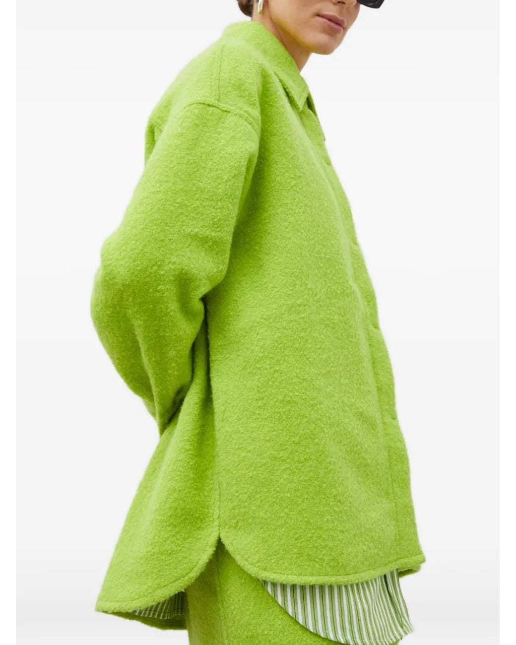 Samsøe & Samsøe Green Inez Cotton Shirt