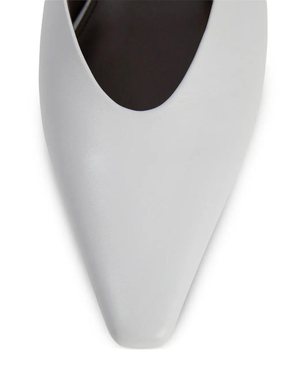 12 STOREEZ White Diana Slingback Pumps
