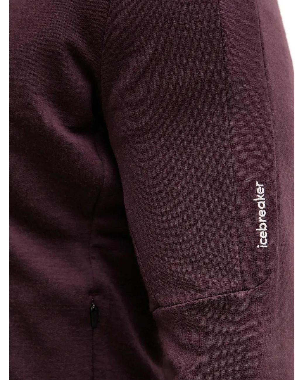 Icebreaker Purple Zip Jacket for men