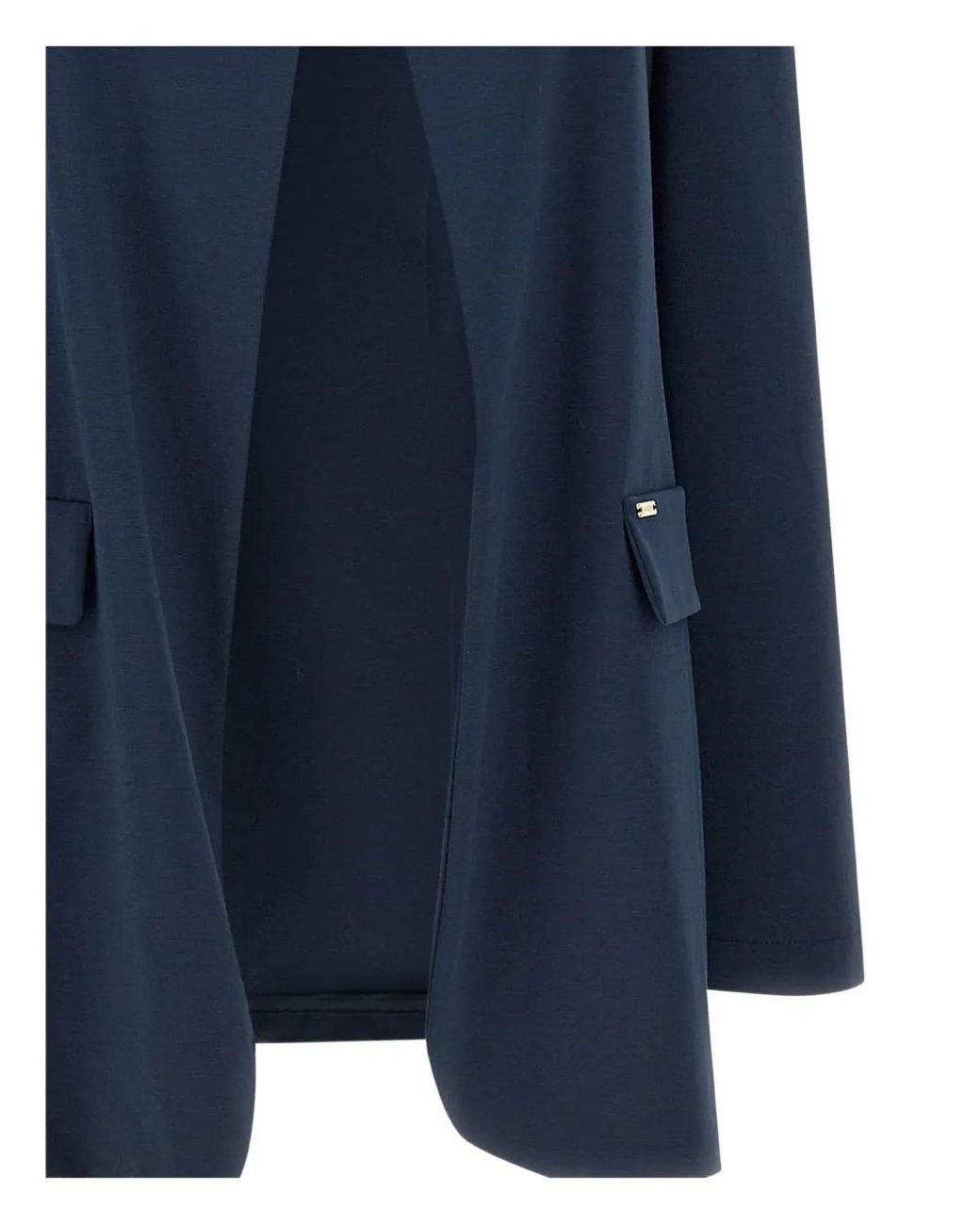 Kaos Blue Stretch-Cotton Blazer