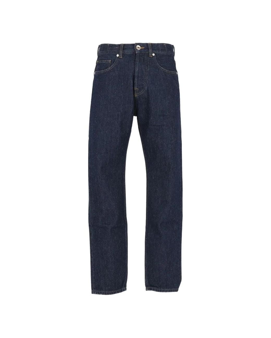 Eleventy Blue Straight-Leg Five-Pocket Jeans for men