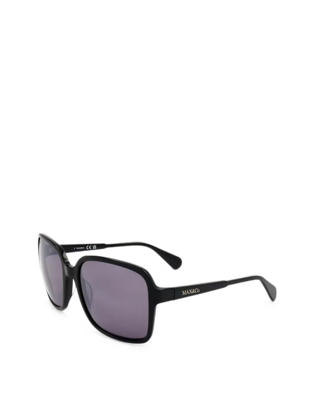 MAX&Co. Black Square-Frame Sunglasses