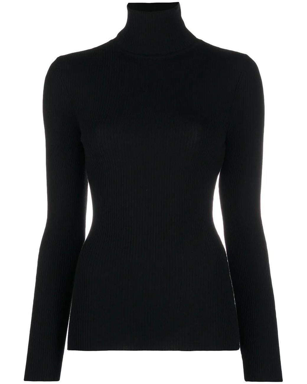 Wolford Geribbelde Coltrui in het Black