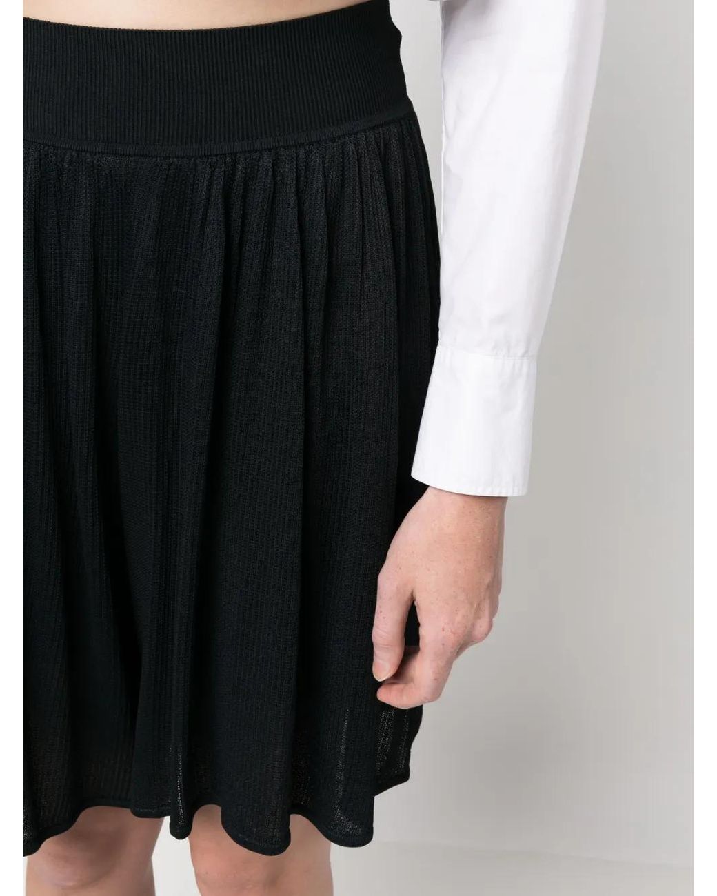 Tory Burch Black Lightweight Knitted Shorts