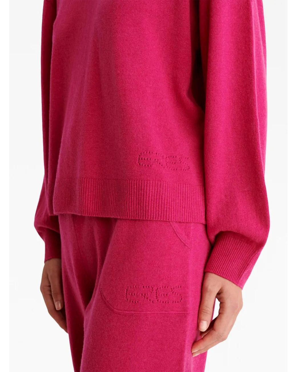 Jersey Famous Con Logo Bordado Eres de color Pink