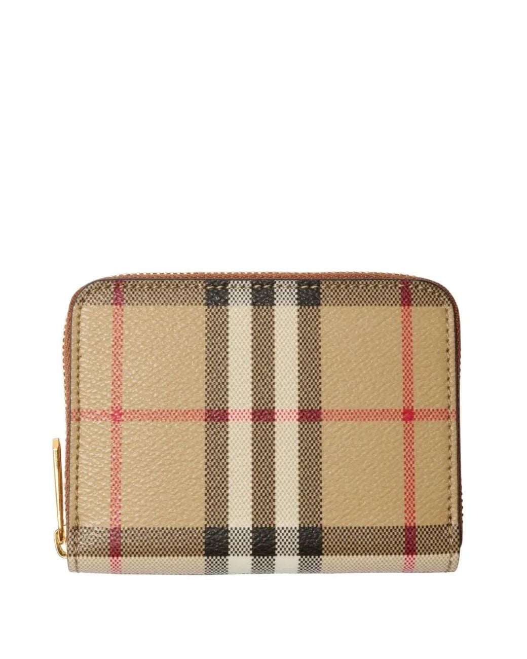 Burberry Natural Mn Zip Around