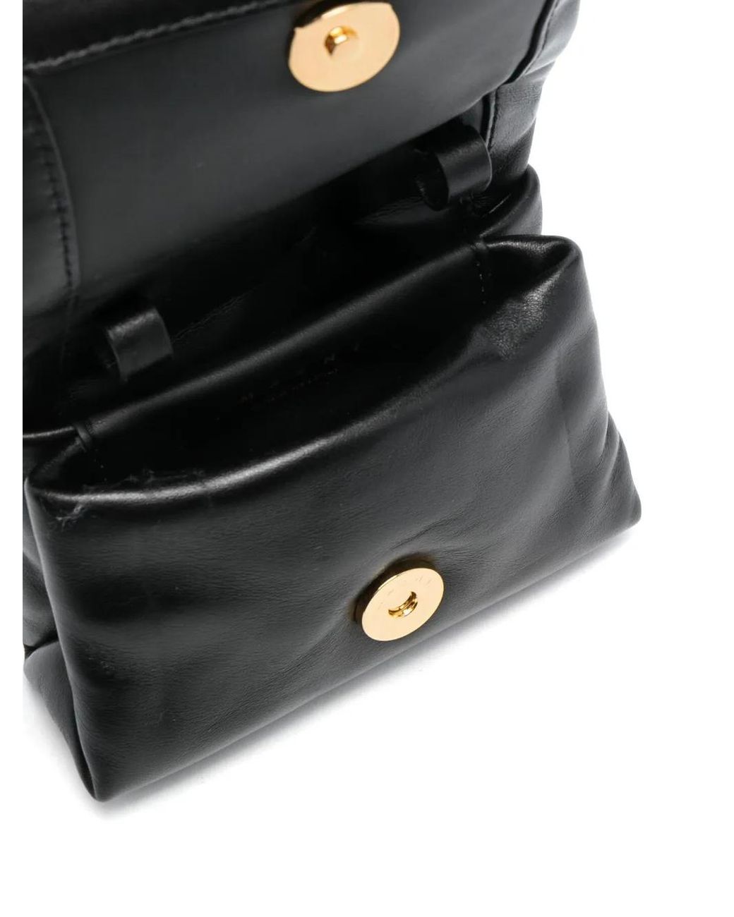 Bolso De Mano Prisma Mini Marni de color Black
