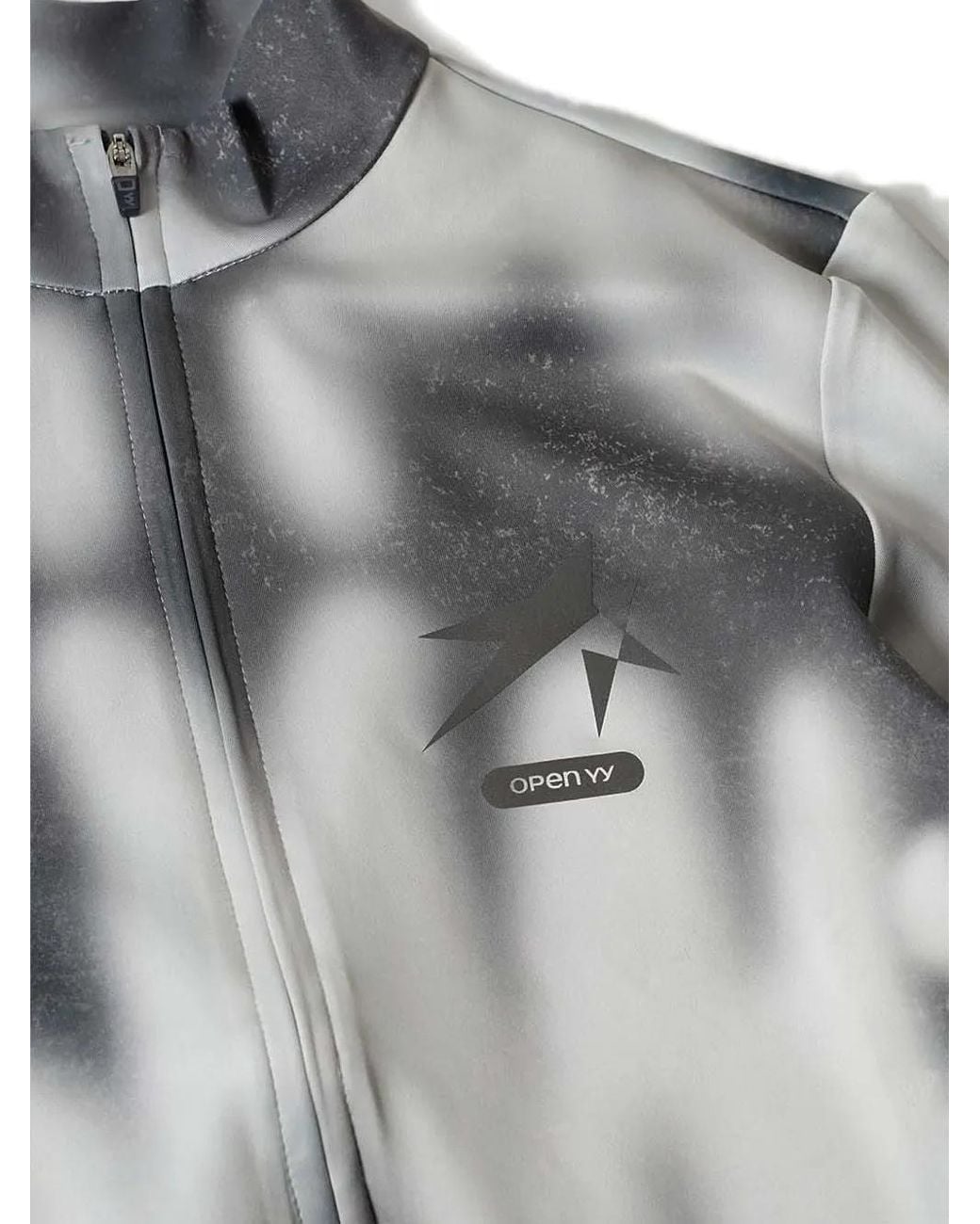 OPEN YY Gray Zip-Up Jacket