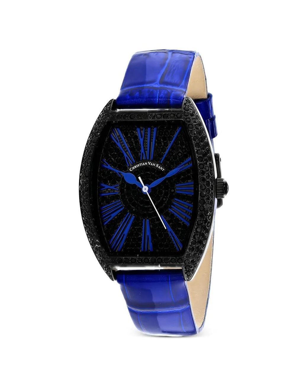 Christian Van Sant Blue Chic 36Mm Watch