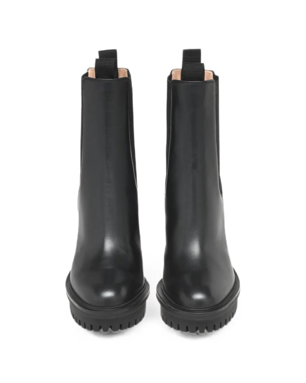 Gianvito Rossi Black Barry Booties