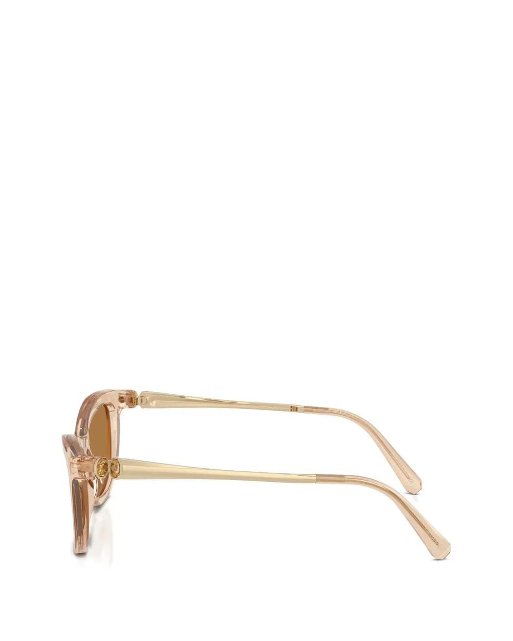 Swarovski Natural Cat-Eye Frame Sunglasses