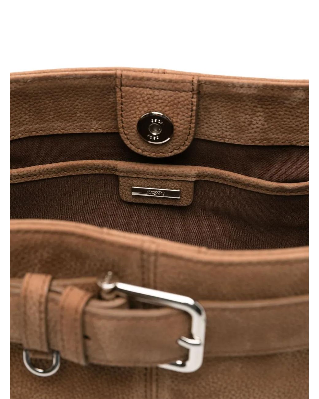 【OSOI】ブラウン Brocle バッグ OSOI Brown Brocle Bag OSOI