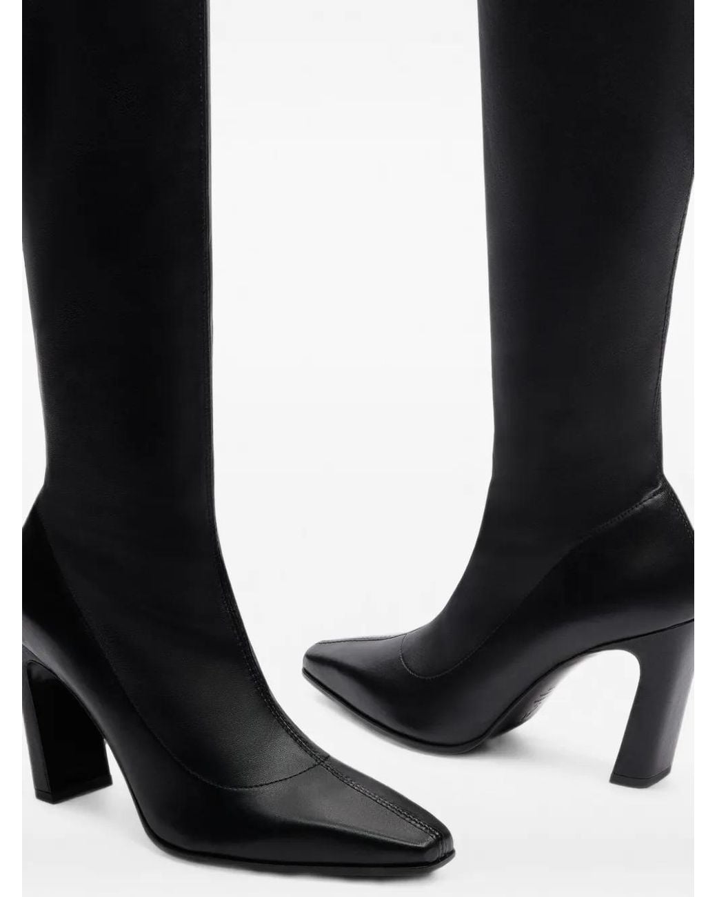 Stuart Weitzman Black Ultra Stassi Over-The-Knee Boots