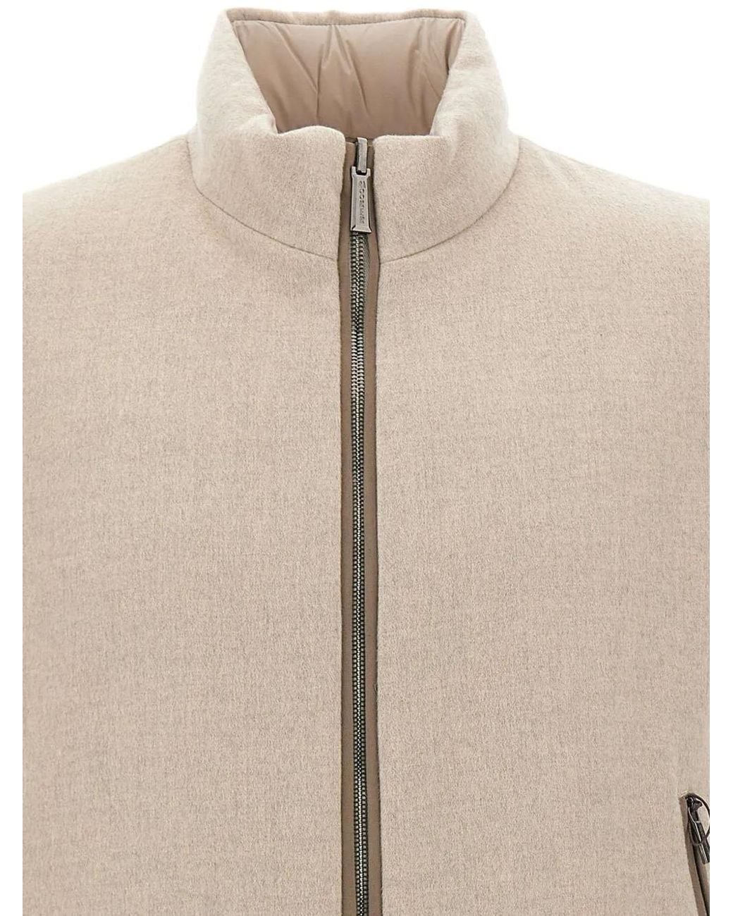 Chaleco Falieri Moorer de hombre de color Natural