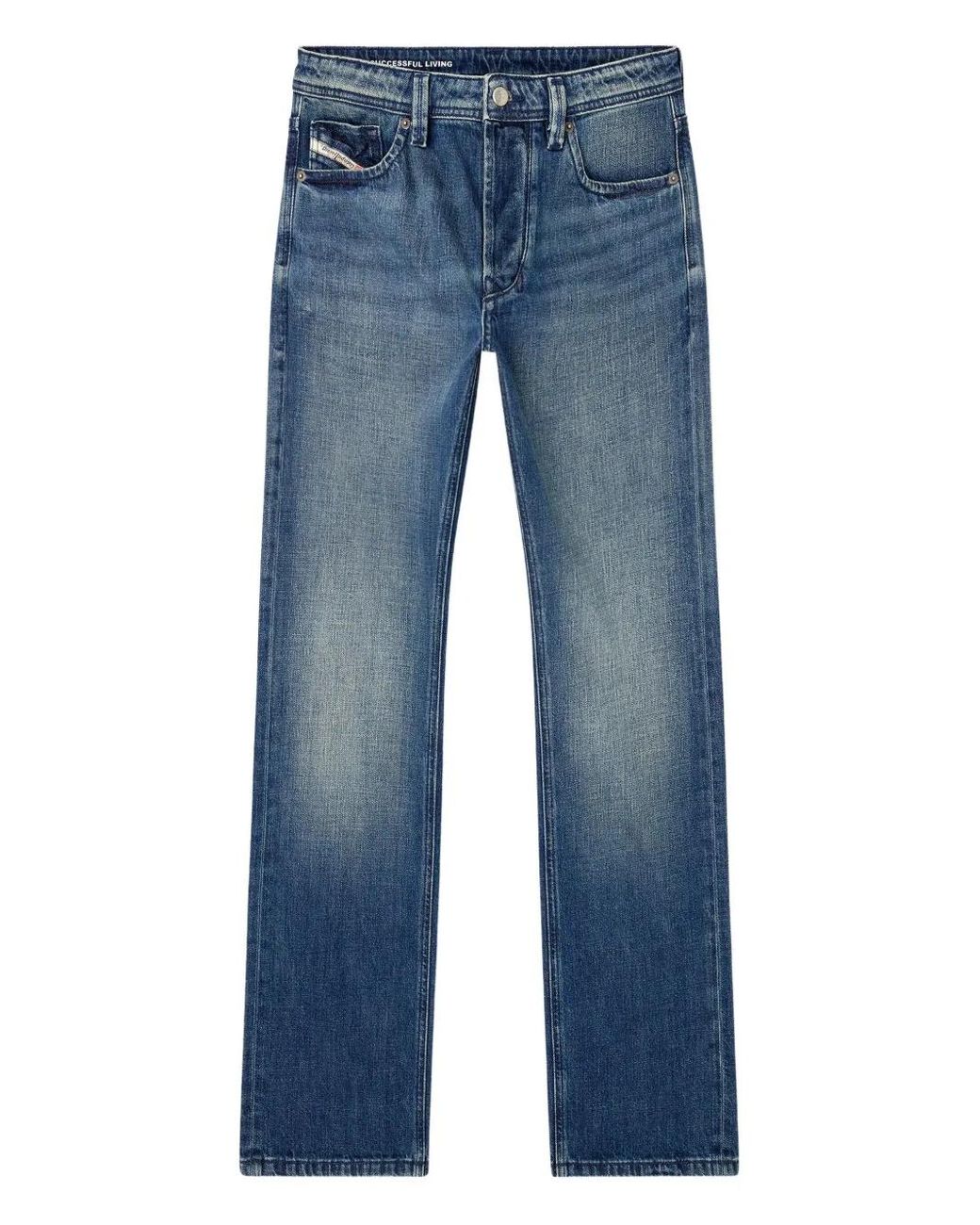 DIESEL Blue Regular Jeans Low Waist 1985 Larkee for men