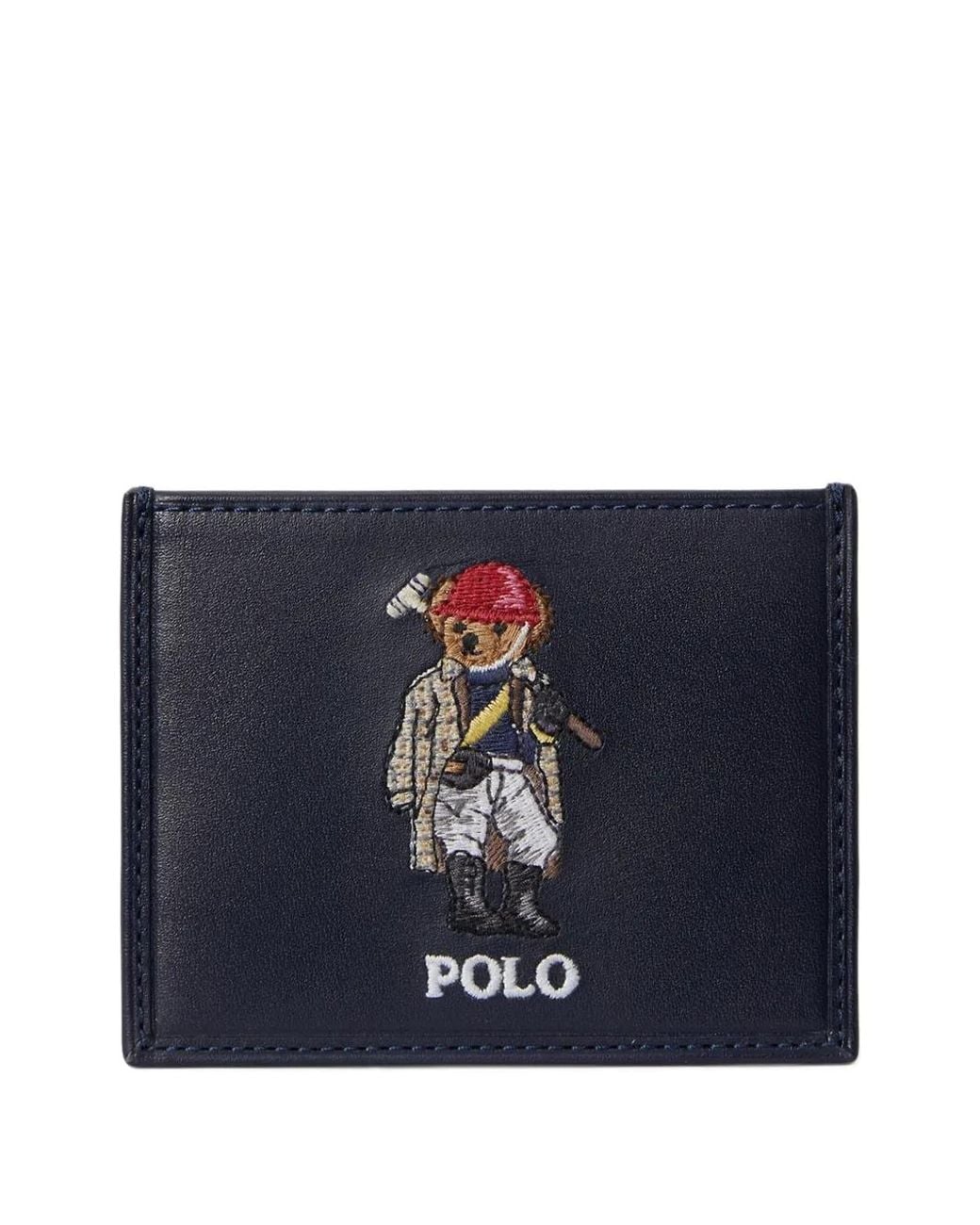 Polo Ralph Lauren Blue Polo Bear Cardholder for men