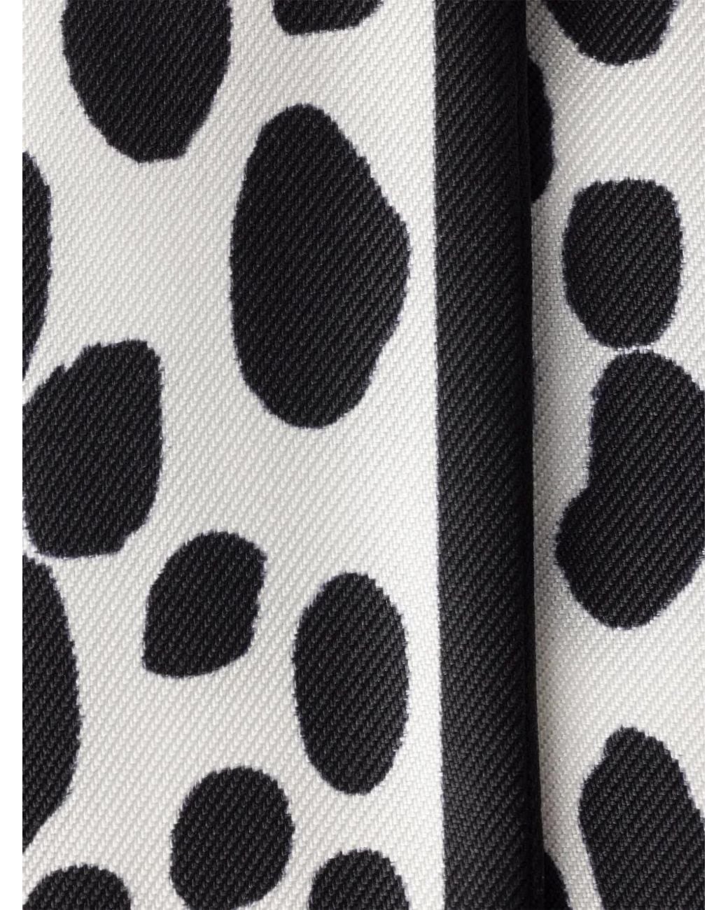 Prada White Silk Twill Ribbon Scarf