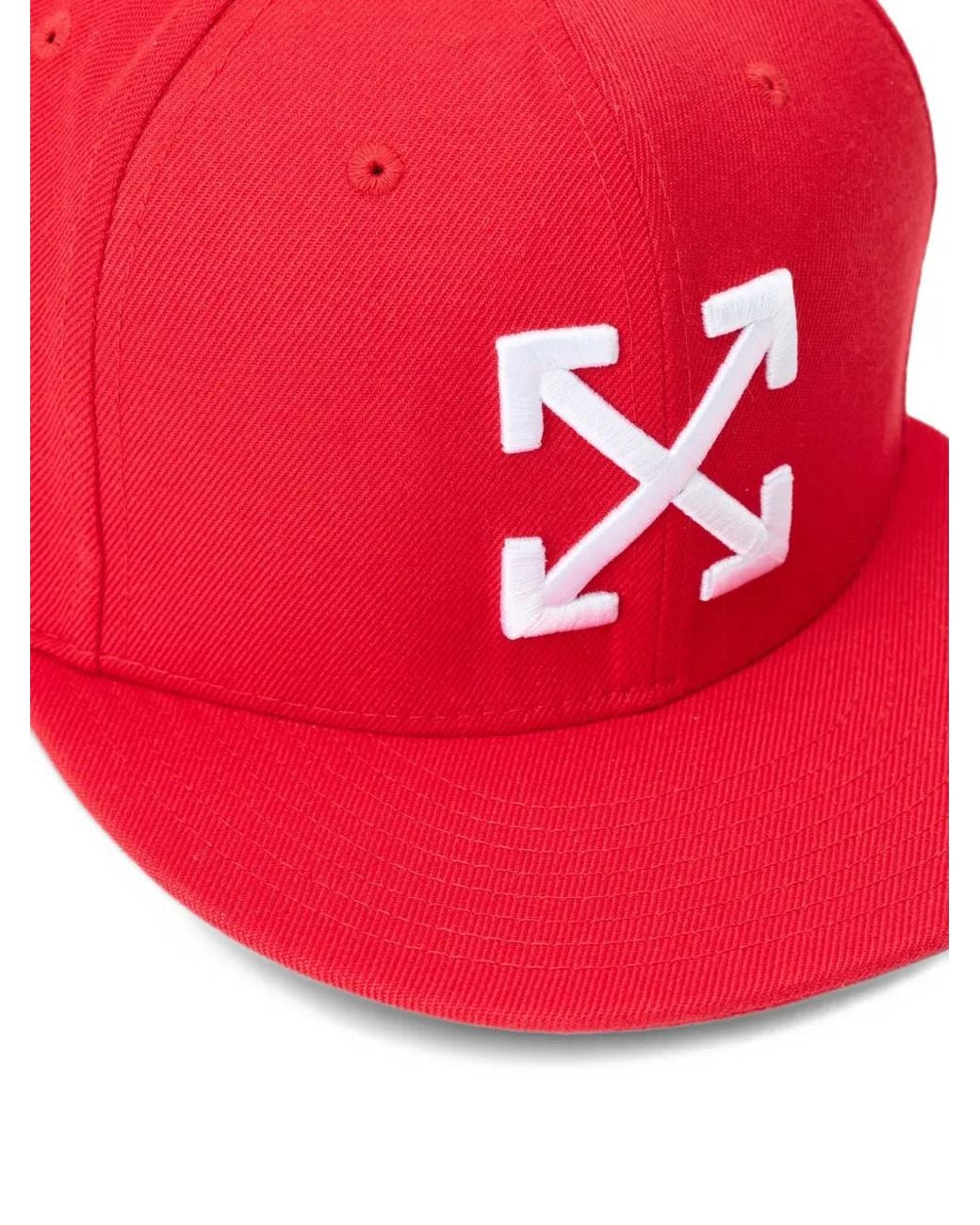 Off-White c/o Virgil Abloh Red Arrows Flat-Brim Cap for men
