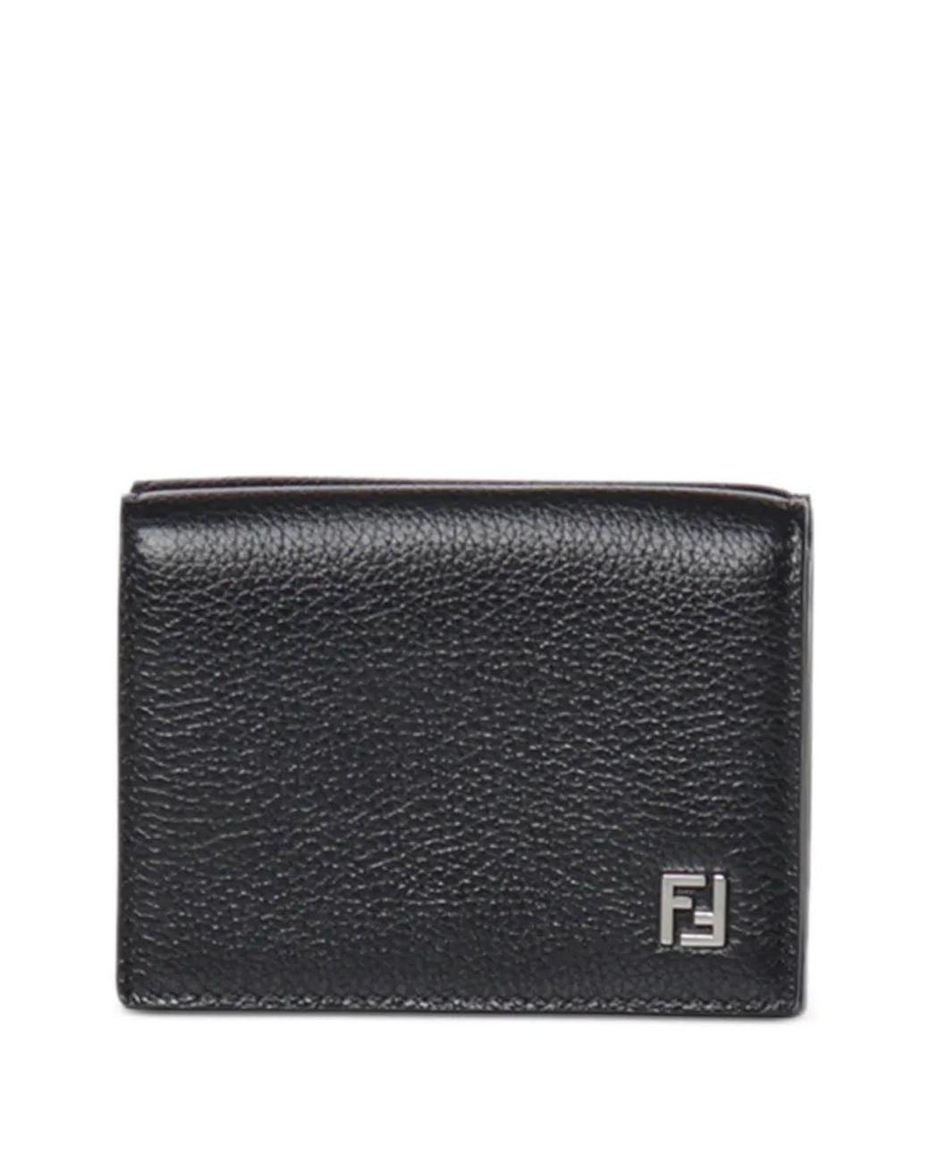 Fendi Black Ff Wallet for men
