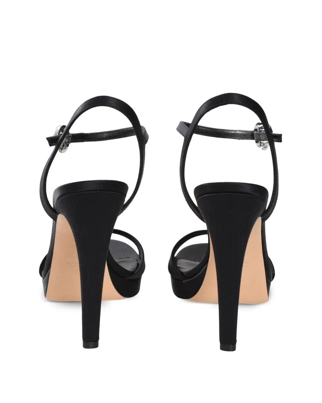 Casadei Black 100Mm Michelle Sandals