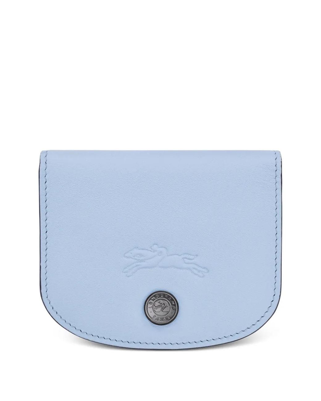 Longchamp Blue Le Pliage Xtra Card Holder