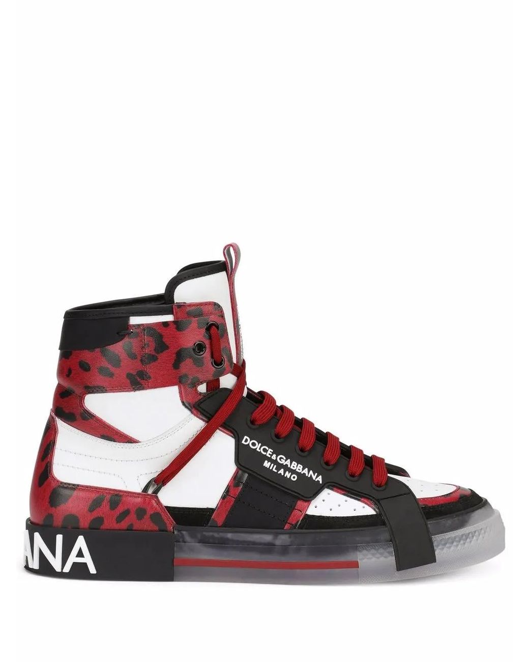 Dolce & Gabbana Brown 2.Zero High-Top Sneakers for men