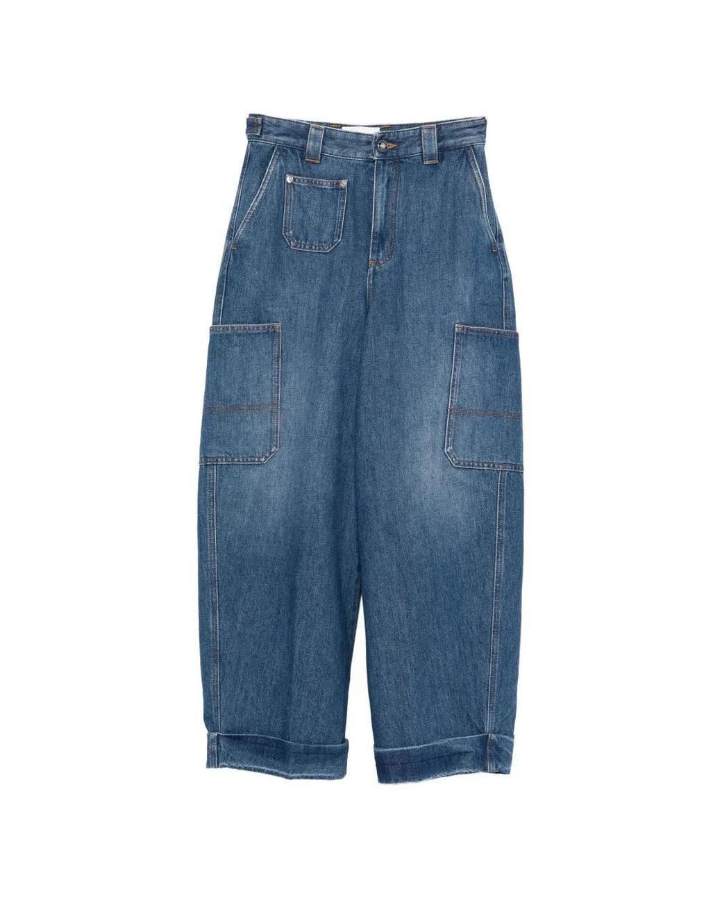 Givenchy Blue Cocoon Jeans