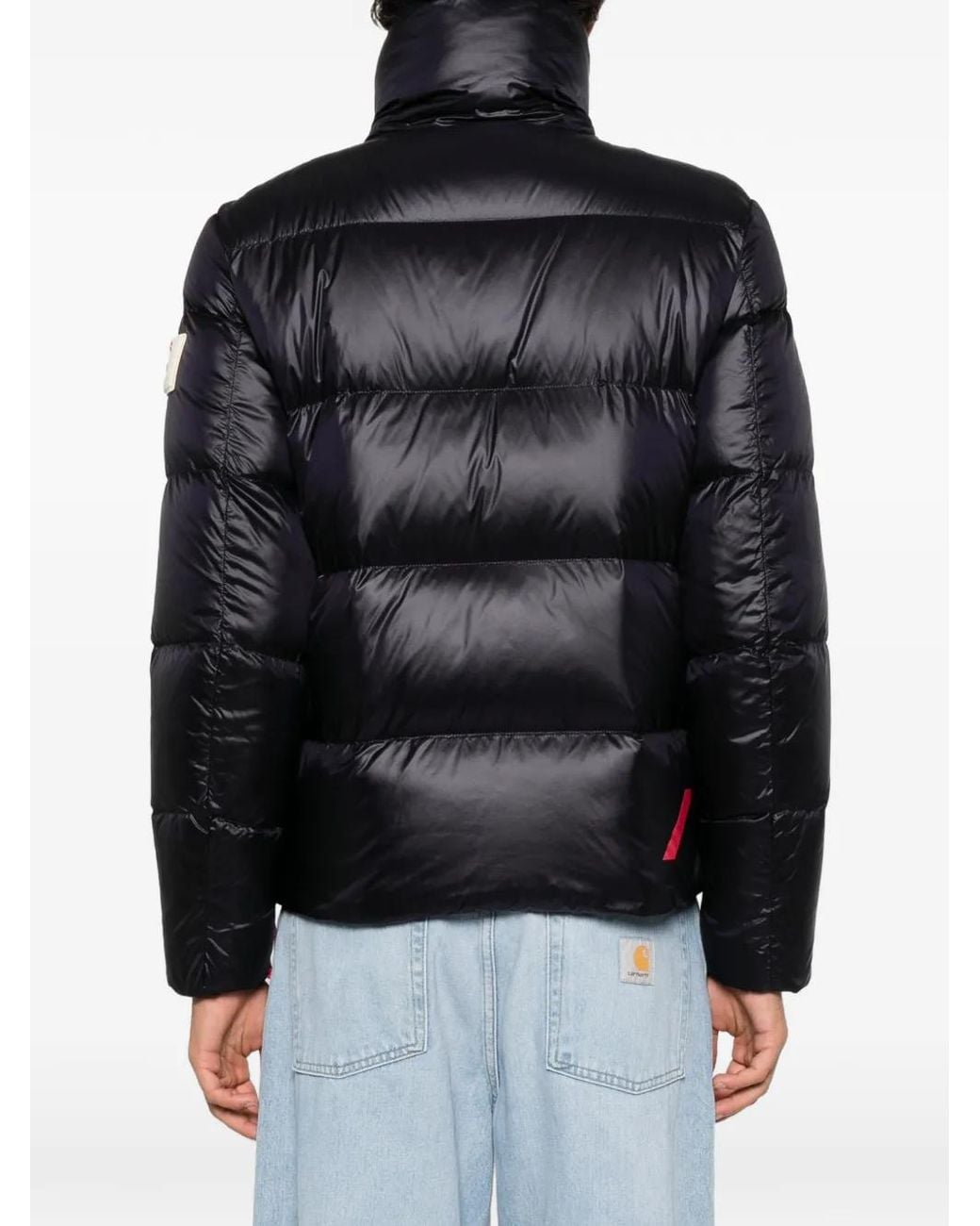 AFTER LABEL Black Chamonix Quilted Padded Jacket for men