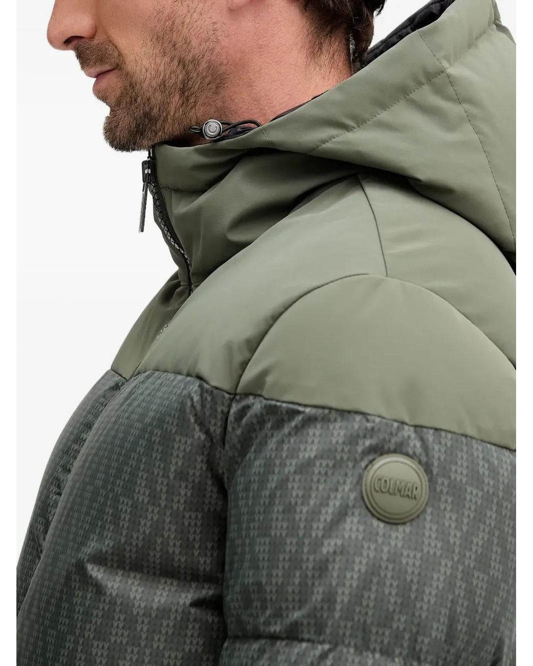 Chaqueta Con Capucha Y Motivo Colmar de hombre de color Gray