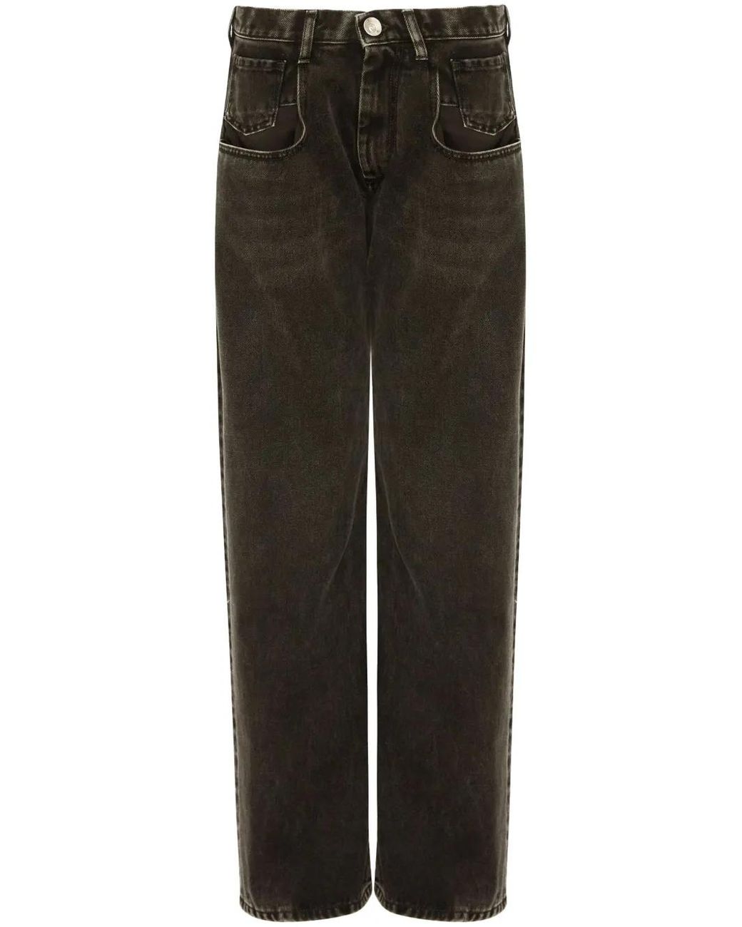 Vaqueros Rectos Maison Margiela de color Black