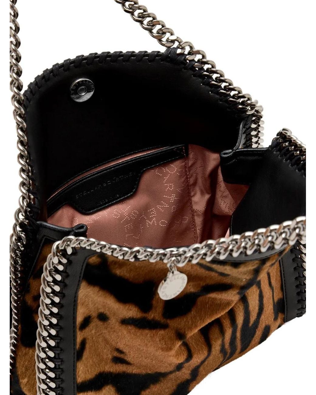 Stella McCartney Brown Falabella Mini Tote