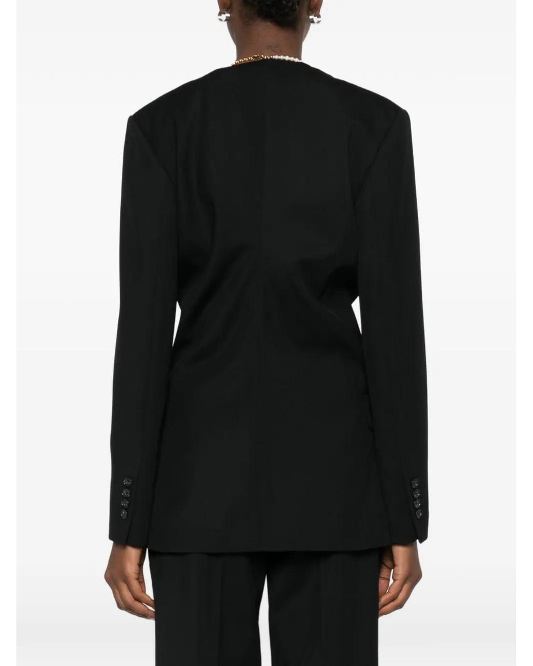 Totême Black Slouch Blazer