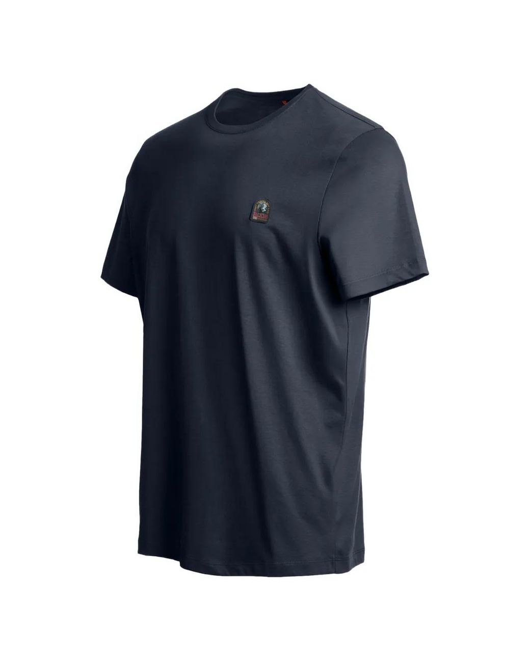 Parajumpers Blue Patch Logo-Patch T-Shirt for men